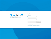Tablet Screenshot of panel.cloudbizz.net