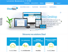 Tablet Screenshot of cloudbizz.com